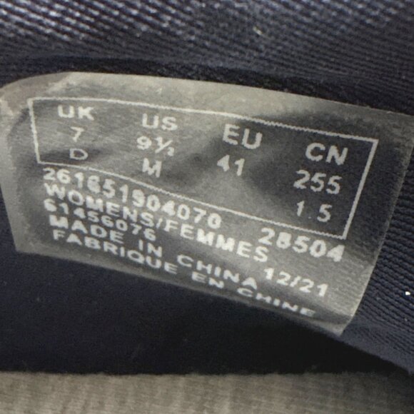 Clark’s Cloudstepper Adella Women’s 9.5 Dark Blue comfort Slip-on - Picture 7 of 7